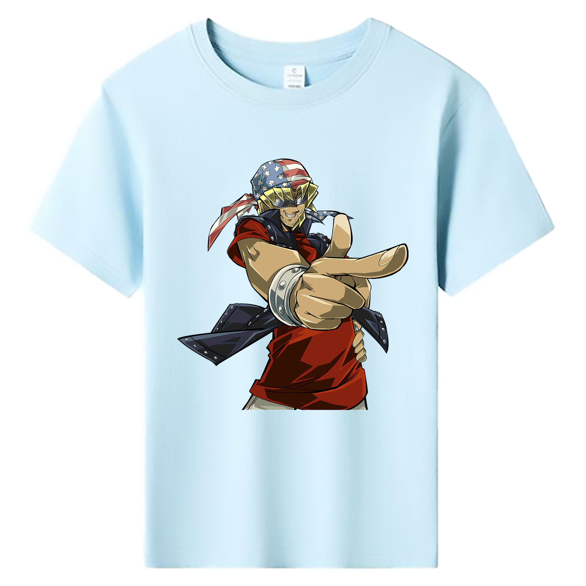 （画像用） 遊☆戯☆王 Yu-Gi-Oh! 綿100％キッズTシャツ（フロントプリント）